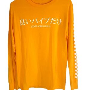 SCW Long Sleeve 'Good Vibes Only' TShirt